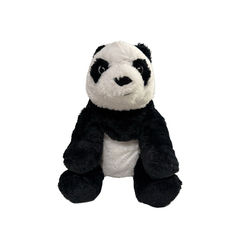 IKEA KRAMIG Panda Bear Plush Toy Black White Washable Small 0+ Baby
